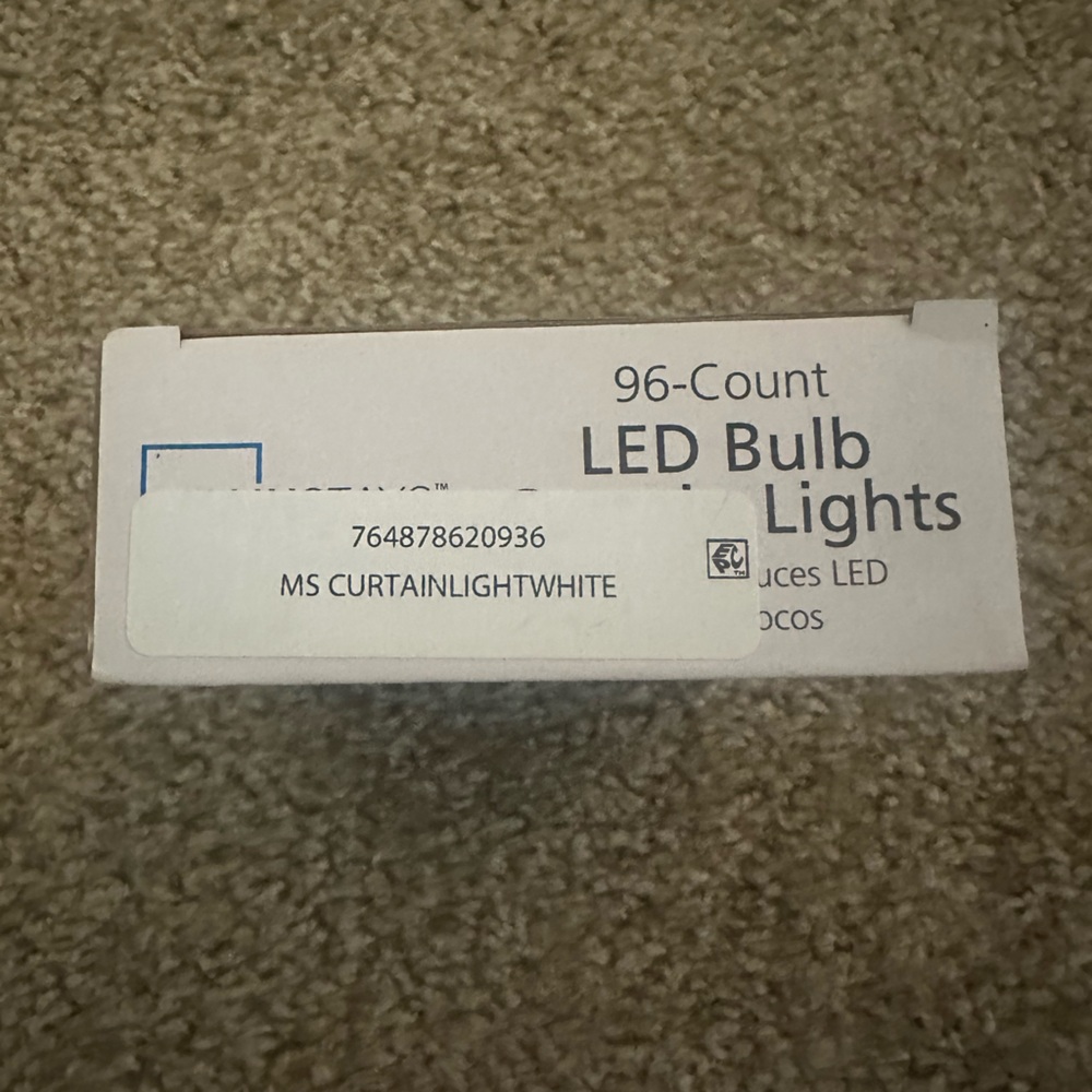 Mainstays LED Bulb Lights - White - Picture 2 of 2